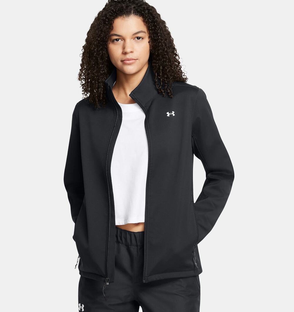NWT Under Armour UA Storm ColdGear Infrared Shield 2.0 Jacket in Black sz Med
